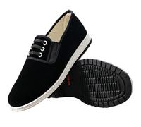 Chinese Traditional Old Beijing Shoe,Martial Arts Canvas Footwear,Kung Fu Taichi Shoes,Chinese Lightweight Cloth Shoe,Old Beijing Shoes,Breathable,for Daily Training Morning Exercises