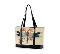 Chinese Traditional Painting Dragonfly professional computer cases for laptops with zipper bag 14 inch for mom with travel bolso para laptop