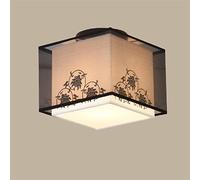 Chinese Traditional Style Ceiling Lamp Aisle Bedroom Led Ceiling Lights Fabric Lampshade Home Decor,Modern Wall lamp
