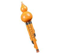 Chinese Traditional Wind Instrument Resin Hulusi Learning Type Hulusi Flute With Storage Case Professional Hulusi (Color : C key)
