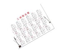 Chinese Two-Stringed Fiddle Finger Guides Decals Essential Teaching Aid Fingering Guide Fingering Chart Stickers for Beginners