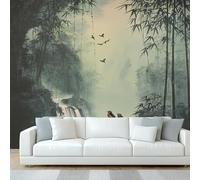 Chinese Wallpaper, Asian Japanese Bird Wall Mural, 200 x 140 cm | Bedroom Living Room, Home Decor, Photo Wall Paper, W&Q