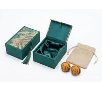 Chinese Walnuts-A Premium Selection Hand-Playing Pieces. an Ideal Choice Tactile Play Stress Relief. Traditional Chinese Hand Massage Balls; Includes an Box (35-36mm)