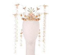 Chinese Wedding Bride Hair Accessory,Antique Style Bridal Crown Hair Accessories,Chinese Style Phoenix Bridal Hair Accessories,Bride Fringe Hair Accessories Set