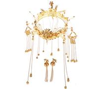 Chinese Wedding Bride Hair Accessory,New Ancient Style Stepping Hair Accessories, Chinese Style Phoenix Crown Accessories Set, Classic Tassel Hairpin Accessories