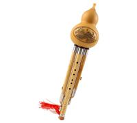 Chinese Wind Instrument Hulusi Instrument Bamboo Hulusi Flute Kit Natural Gourd Flute Detachable Hulusi Flute Gourd Flute