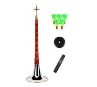 Chinese Wind Musical Instrument, Handmade Loud Chinese Wind Music Instrument for Children Adults Beginners Music Students High Pitch Unique Timbre Ebony Mahogany Ens