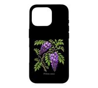 Chinese Wisteria plant illustration Wisteria sinensis Case for iPhone 16 Pro