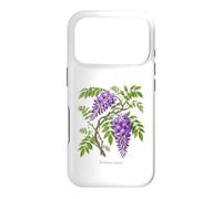 Chinese Wisteria plant illustration Wisteria sinensis Case for iPhone 17 Pro