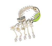 Chinese Woman Side Hair Ponytail Hair Delicate Clip Taking Photo Camping Accessories Clutcher for Woman Thin Clutcher for Small Metal for Party Daily Use for