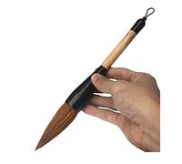 Chinese Writing Brush Large Chinese Calligraphy Sumi Drawing Watercolor Kanji Brush, Brown