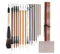 Chinese Writing Brush: Professional Chinese Painting Brushes For Writing And Drawing, Traditional Calligraphy Brushes For Watercolor, Ink And Art, Ideal Chinese Art Brushes