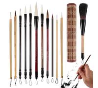 Chinese Writing Brush - Traditional Calligraphy Brush, Art Painting, Smooth Ink Flow Drawing Brush, Watercolour Calligraphy for Creative Writing, Professional Supplies, Soft