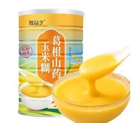 Chinese Yam Corn Meal Mixed Cereals Congee,Corn Soup 500g/bag 17.63oz/bag Instant,Nutritional and Healthy Cereals Congee Lotus Root Soup (1 Can)