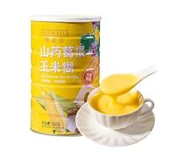 Chinese Yam corn paste 500g/can,red dates corn soup, healthy and nutritious breakfast, delicious Snacks Gifts, fast food, convenient snacks, Chinese special snacks, Dim sum (1can)