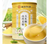 山药玉米糊Chinese yam Corn Paste Grain 600g *1 can,Lotus Root Starch Sweet Scented osmanthus Corn Soup Chinese yam, Five Grain Flour (Chinese yam maize paste,1 can)