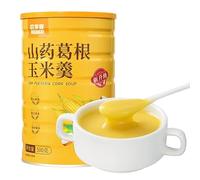 Chinese Yams Starch Corn Soup 500g/ can, Corn flour, Meal substitute powder，Corn powder, Chinese yam, and five grain flour, Satiety meal substitute，Nutritional breakfast，Corn Congee (1 can)