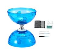 Chinese Yoyo Ball Toy - TPU Soft Rubber 15x13cm | Chinese Yoyo Toy Set With Net Bag And Sticks Double-head Travel Game | For Travel Game School Home Work Study Traveling