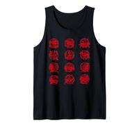 Chinese Zodiac Animal Signs Lunar Chinese New Year Tank Top