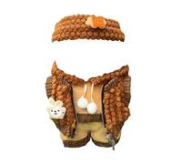 Chinese Zodiac Doll Clothes Handmade Crochet Outfit for 59-67 Inch Dolls Soft Accessories Perfect New Year (A, 5cm)