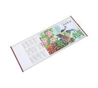 Chinese Zodiac Goat Wall Hanging Calendar for Home Studies