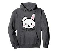 Chinese Zodiac Horoscope Kids Animals Year of the Rabbit Pullover Hoodie