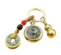 Chinese Zodiac Keychain, Chinese Feng Shui Keychain - Pumpkin Car Keychain - Pumpkin Keychain, Beautiful Pumpkin Keychain, Happy Keychain