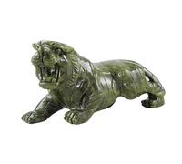 Chinese Zodiac Monkey Statue - Collectible South Jade Figurine, Nostalgic Home Decor, for Astrology Enthusiasts and Zodiac Collectors, 12 Zodiac Animals