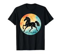 Chinese Zodiac Year of the Horse 2026 Value Graphic T-Shirt, Men, Black, L
