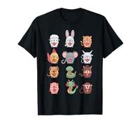 Chinese Zodiac Year of the Rabbit Kids Chinese New Year 2023 T-Shirt