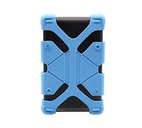CHINFAI Universal 7 inch Tablet Case Shockproof Silicone Stand Cover for All Versions RCA Voyager Vankyo Yuntab Samsung Google Nexus MatrixPad Z1 Huawei 7" Android Tablet and More, Blue