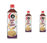 Ching’s Secret Dark Soy Sauce - 750ml (Pack of 3) | Rich & Authentic Flavor | Dips or Stir Fries | Versatile Usage