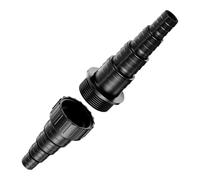 Chingcoo Hose Connector, 20/25/32/38 mm Pool Hose Adapter, Plastic Pond Hose Adapter for Garden and Swimming Pool