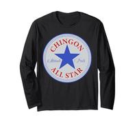 Chingon All Star Mexican Latin Pride Chicano Spanish Sayings Long Sleeve T-Shirt