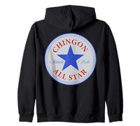 Chingon All Star Mexican Latin Pride Chicano Spanish Sayings Zip Hoodie