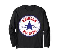 Chingon All Star Mexican Pride Brown Pride Chicano Latino Long Sleeve T-Shirt