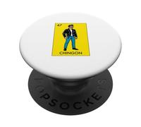 Chingón Mexican Bingo Card Latino Culture Design PopSockets Adhesive PopGrip