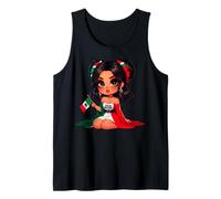 Chingona Girl Mexico girl Mexican Badass Women Mexicana Tank Top