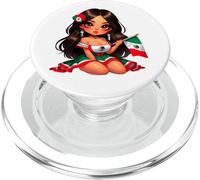 Chingona Latina Souvenir Mexicans Roots Chicana Patriotic PopSockets PopGrip for MagSafe