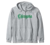 Chingona Latina Women Cinco de Mayo Spanish Mexican Cool Zip Hoodie