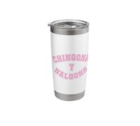 Chingona y Nalgona Latina Pride Mexican Funny Chicana Pink Stainless Steel Insulated Tumbler