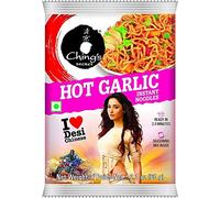 Chings Hot Garlic Noodles/Schezwan Noodles/Manchurian Noodles/Hakka Noodles (Pack of 20) (Hot Garlic Noodles)