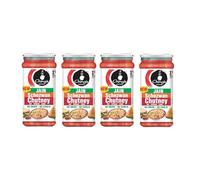 Ching's Jain Schezwan Chutney 250g - No Onion No Garlic, Authentic Indo-Chinese Flavour, Spicy & Tangy Dip and Cooking Sauce (Pack of 4)