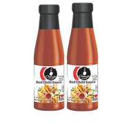 Chings Red Chilli Sauce 200g-(Pack of 2) | Spicy & Tangy Chinese-Style Hot Sauce | Perfect for Cooking & Dipping