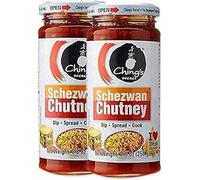 Ching's Schezwan Chutney, Spicy, 2 x 250g Jars