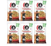 Ching's Secret Chowmein Noodles 140g | Authentic Desi Chinese Flavour | Non-Sticky, Quick-Cooking Noodles | Ideal for Stir-Fries & Chowmein Dishes (Pack of 6)