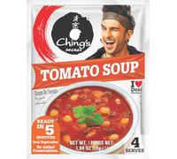 Ching's Secret Tomato Soup 55g | Instant Hot Soup Mix | Delicious & Tangy Tomato Flavor | Easy to Prepare | Ideal for Quick Snacks (Pack of 1, Tomato)