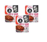 Chings Soup Hot and Sour 55g (Pack of 3) - Creamy and Wholesome Sweet Corn - Crunchy Veggie Bits