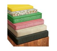 Chinimon Custom Bench Cushion Indoor, High-Resilience Foam Replacement Window Seat Cushion, Customizable Bench Cushions for Furniture mat Fabric/Color/Size/Non-Slip Methods/Piping (Indoor)