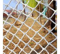 CHINLIFE White Nylon Mesh Anti Bird Netting Child Pet Safety Net Construction Safe Net for Tree Protectors,Truck Cargo Trailer Netting Net, Customizable (Color : White-10cm, Size : 2x2m(7x7ft))